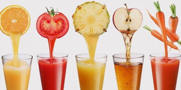 nước trái cây để giảm cân